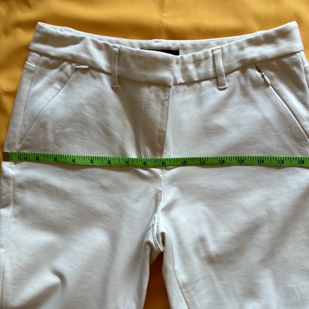 White House, black market, eggshell color leggings - Picture 4 of 7